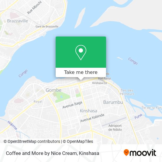 Coffee and More by Nice Cream map