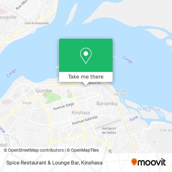 Spice Restaurant & Lounge Bar map