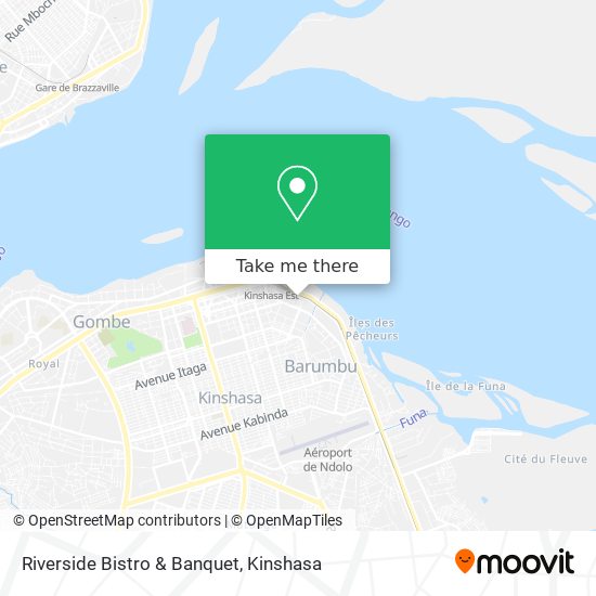 Riverside Bistro & Banquet map