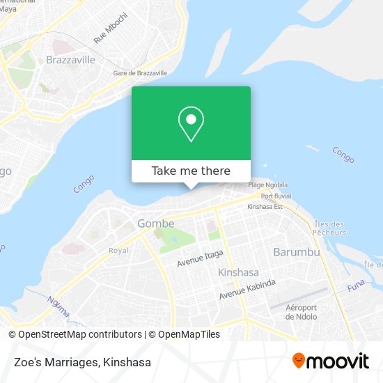 Zoe's Marriages map