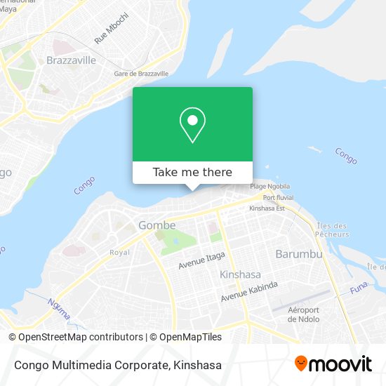Congo Multimedia Corporate map