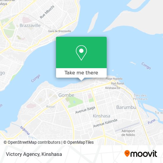 Victory Agency map