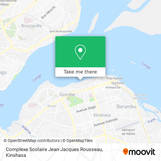 Complexe Scolaire Jean-Jacques Rousseau map
