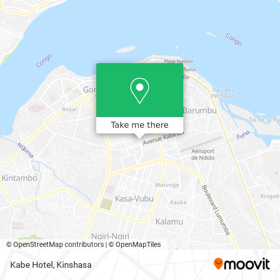 Kabe Hotel map