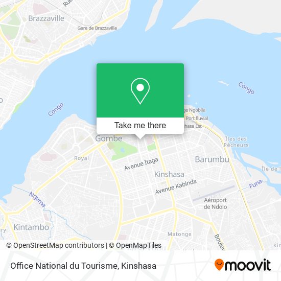 Office National du Tourisme map