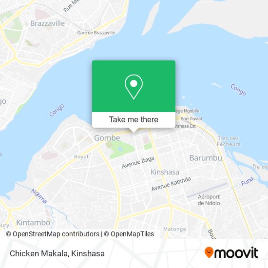 Chicken Makala map