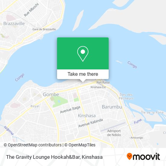 The Gravity Lounge Hookah&Bar map
