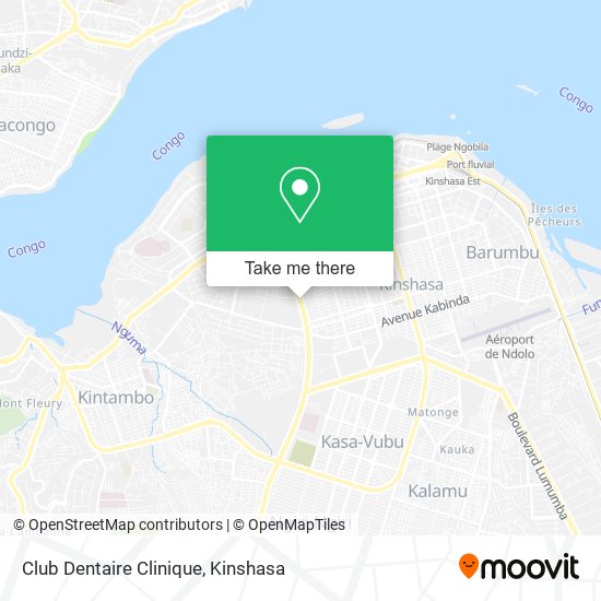 Club Dentaire Clinique map