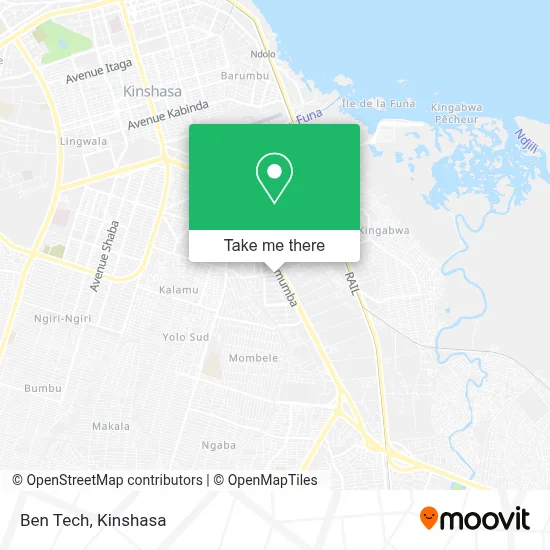 Ben Tech map