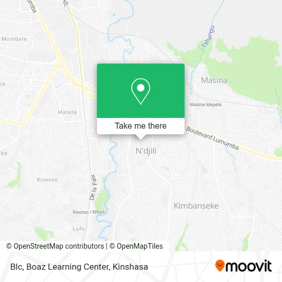 Blc, Boaz Learning Center map
