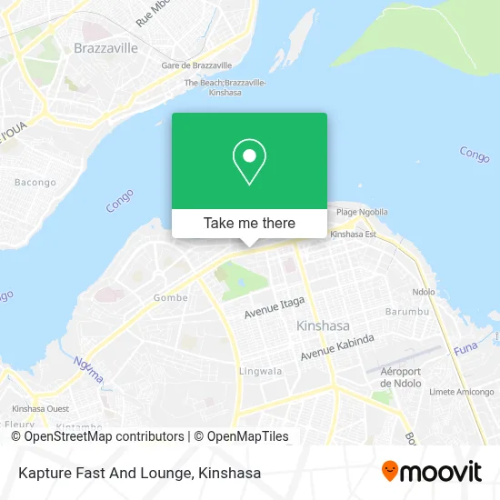 Kapture Fast And Lounge map