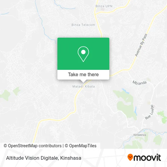 Altitude Vision Digitale map