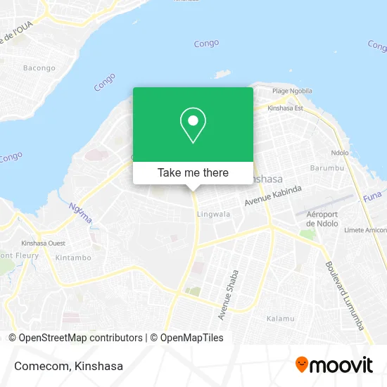 Comecom map