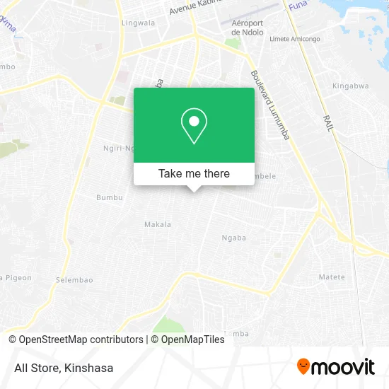 All Store map