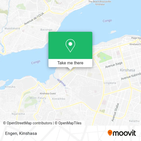 Engen map