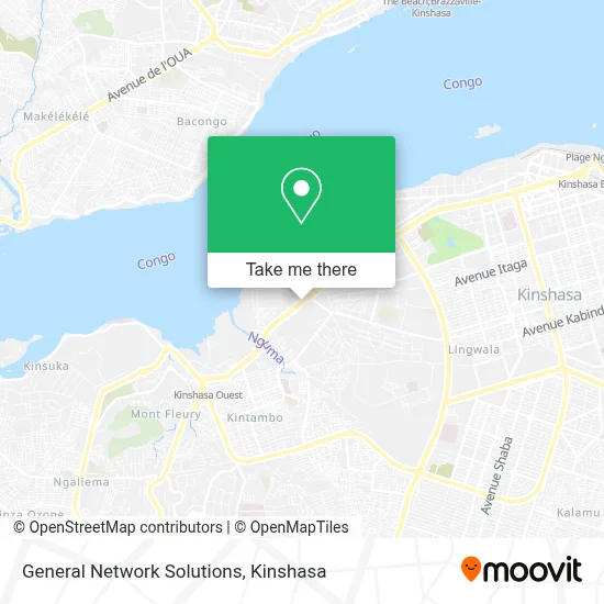 General Network Solutions map