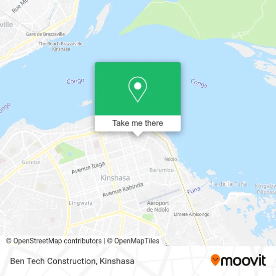 Ben Tech Construction map