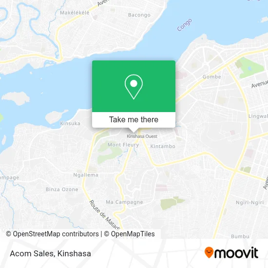 Acom Sales map