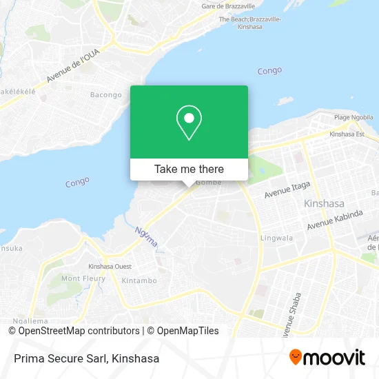 Prima Secure Sarl map