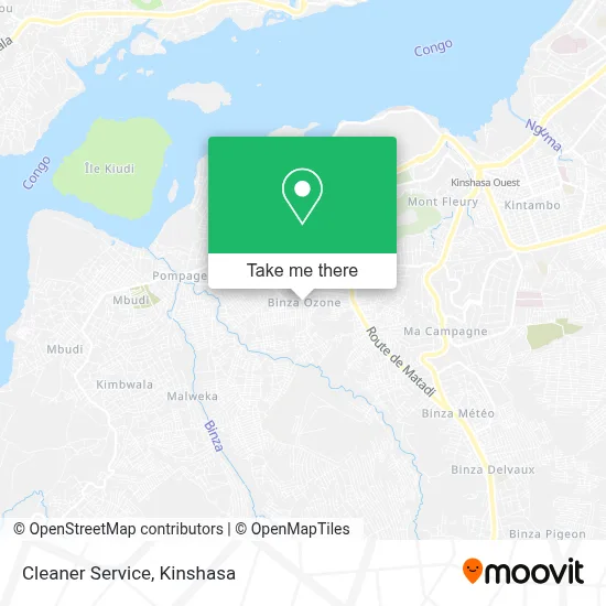 Cleaner Service map