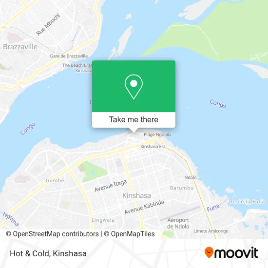 Hot & Cold map
