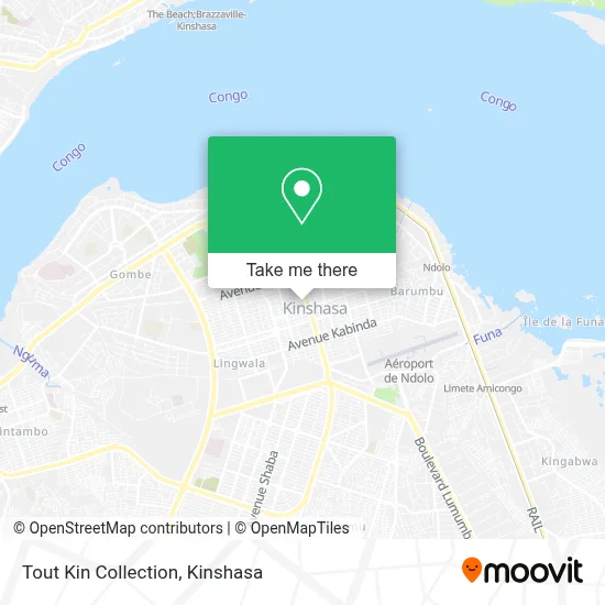 Tout Kin Collection map