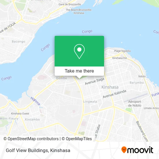 Golf View Buildings map