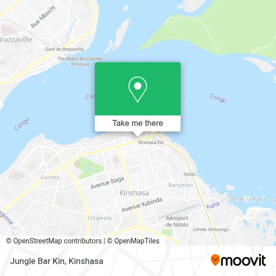 Jungle Bar Kin map