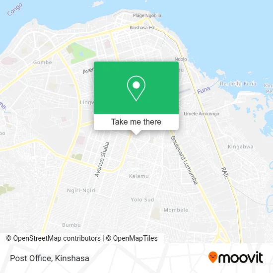 Poste map