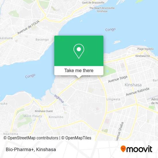 Bio-Pharma+ map