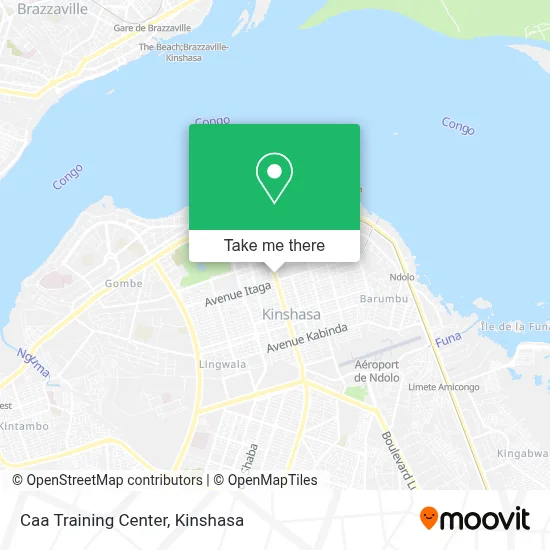Caa Training Center map