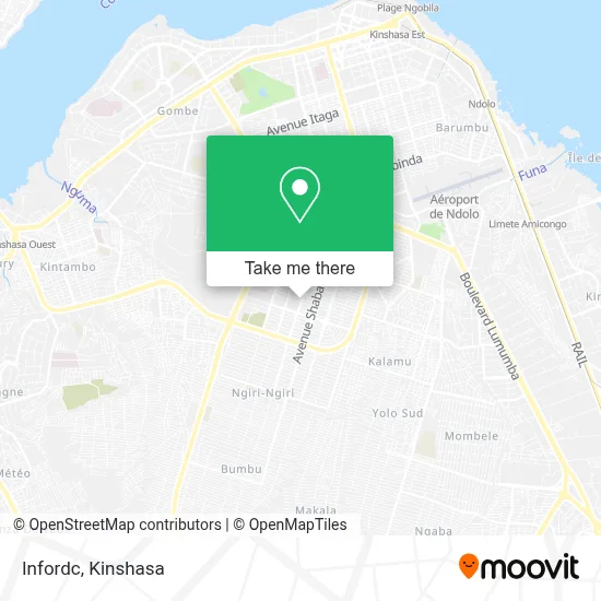 Infordc map