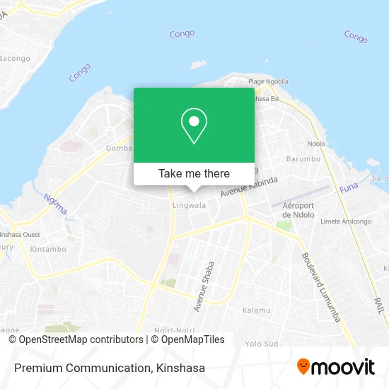 Premium Communication map