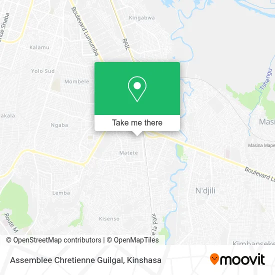 Assemblee Chretienne Guilgal map