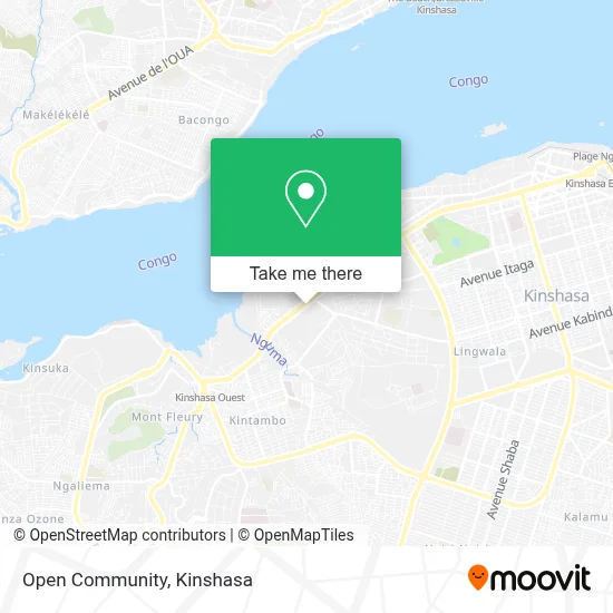 Open Community map