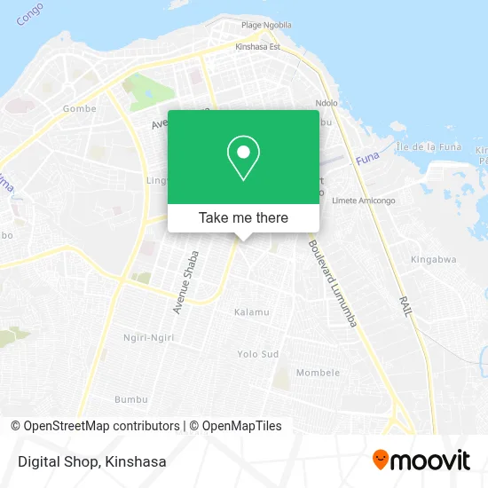 Digital Shop map