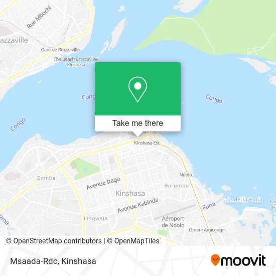 Msaada-Rdc map