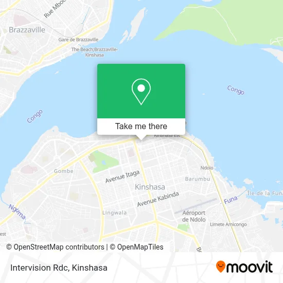 Intervision Rdc map