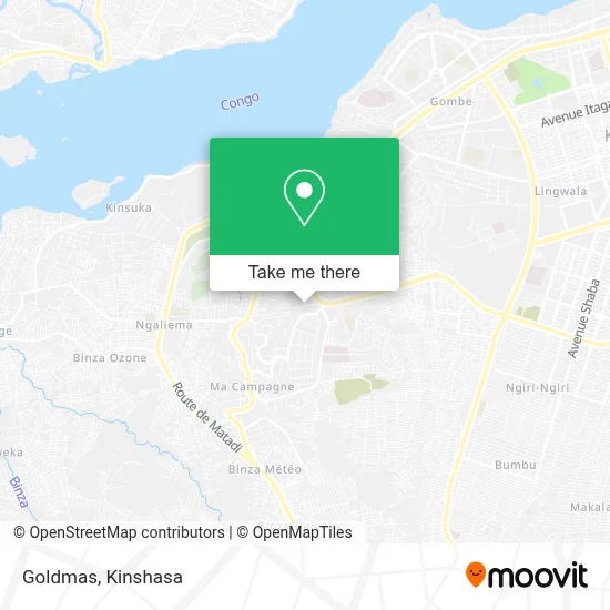 Goldmas map