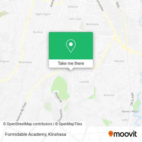 Formidable Academy map