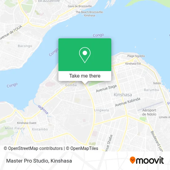 Master Pro Studio map