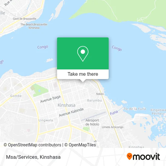 Msa/Services map