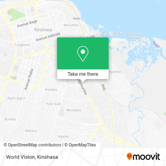 World Vision map
