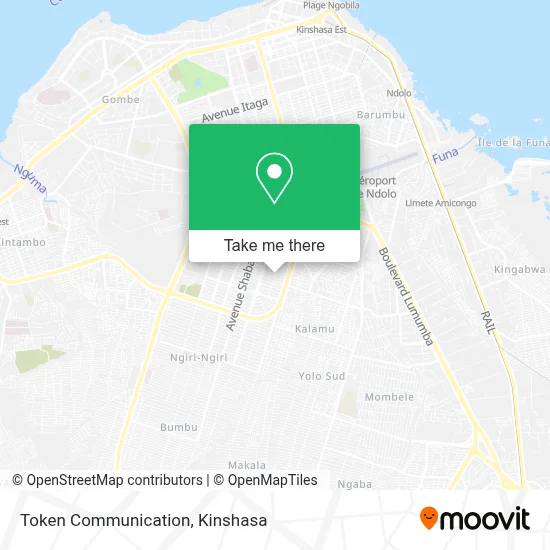 Token Communication map