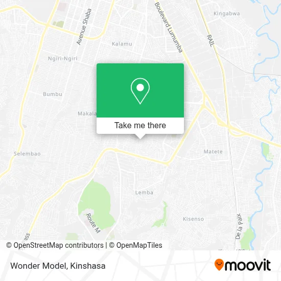 Wonder Model map