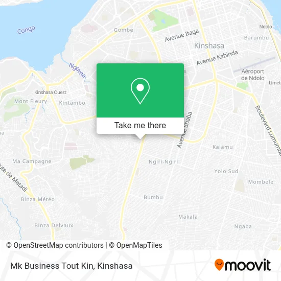 Mk Business Tout Kin map