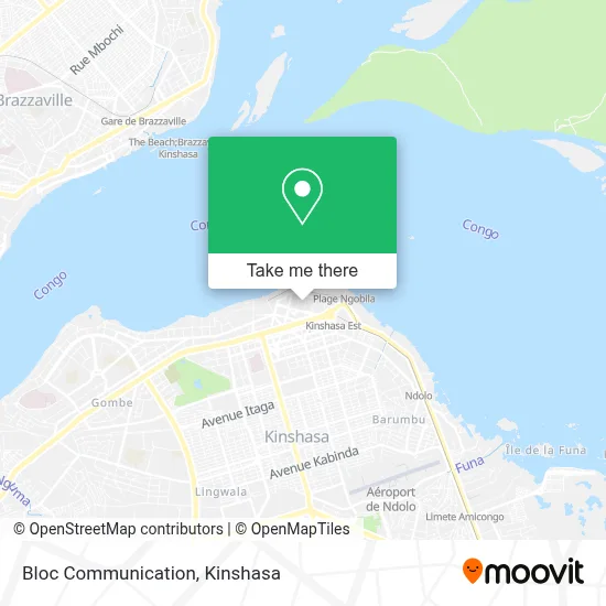 Bloc Communication map
