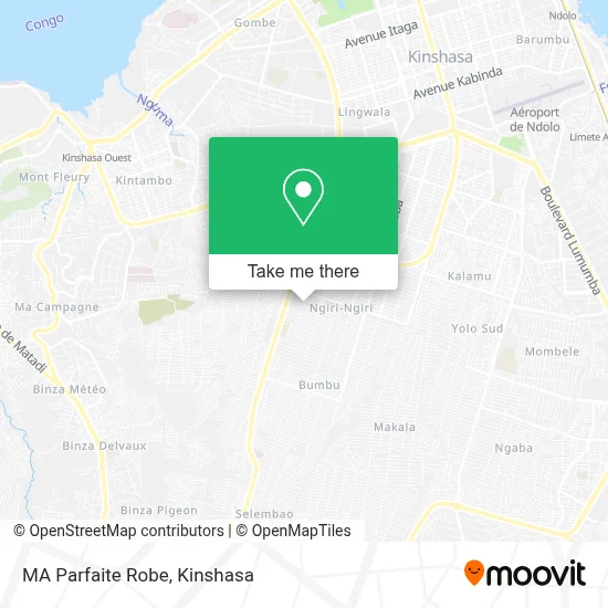 MA Parfaite Robe map