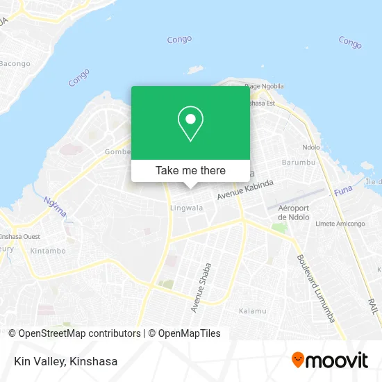 Kin Valley map