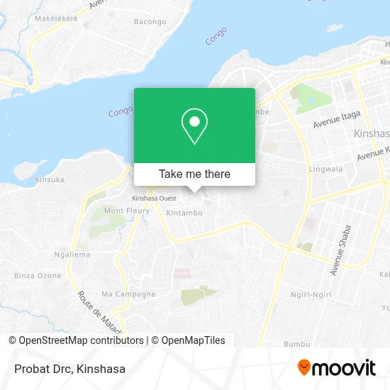 Probat Drc map
